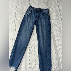 American Eagle Outfitters Mom Dark Blue  Jeans